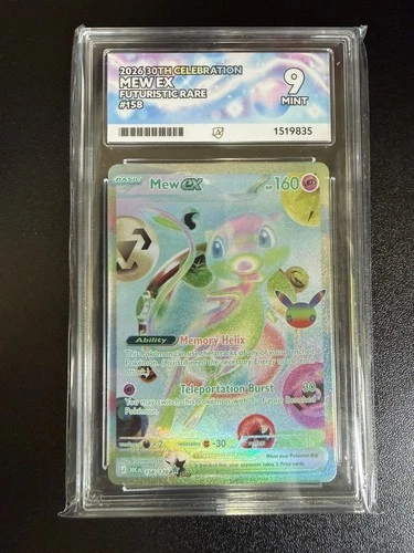 Pokemon Mew EX 158/128 Futuristic Rare 30th Anniversary | ACE 9