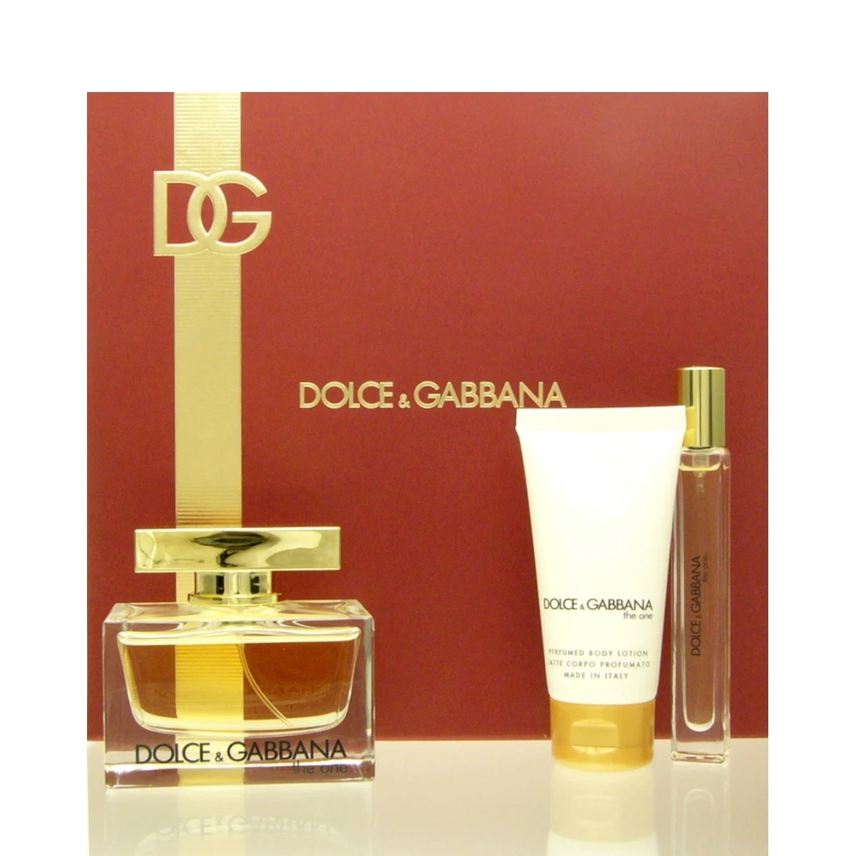 Dolce & Gabbana D&G The One Set Eau de Parfum 75ml + BL 50ml + EDP 10ml NEU OVP