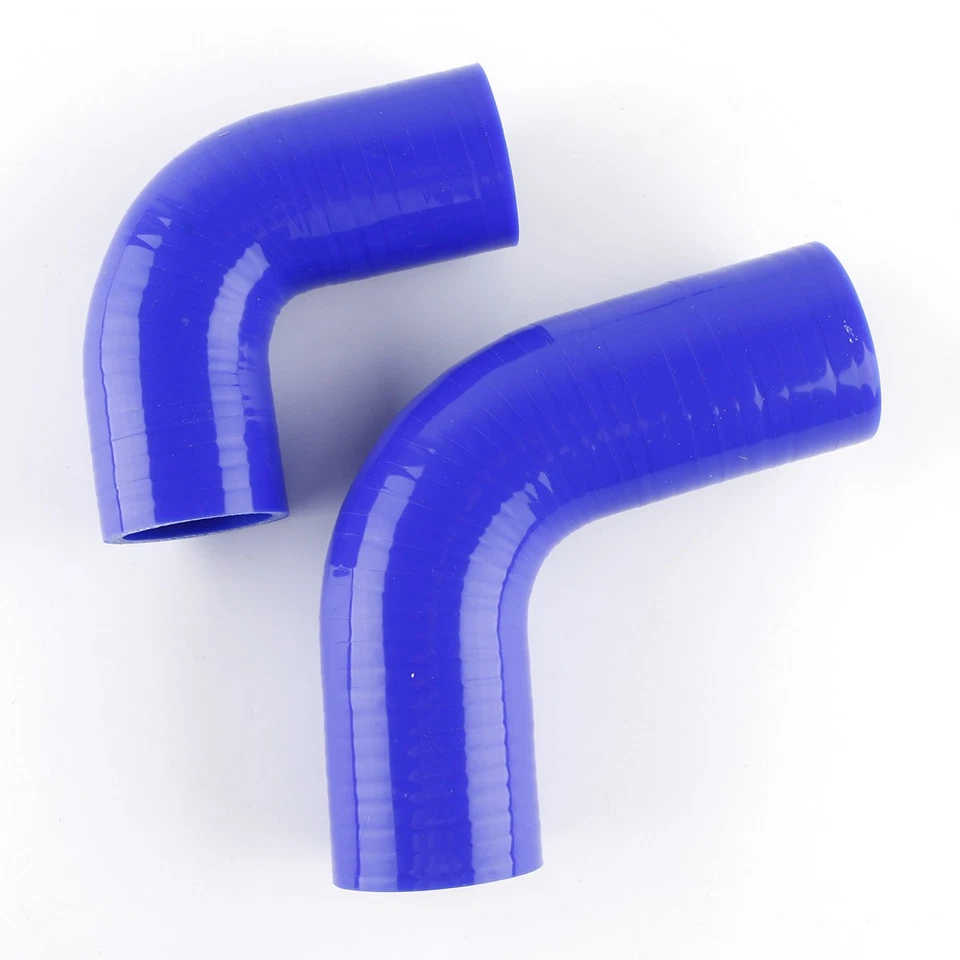Fits 1986-1991 1987 Mazda RX-7 FC3S 1.3L Radiator Silicone Coolant Hose Kit Blue - Imagem 3 de 4