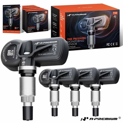 A-Premium 4Pcs 433MHz TPMS Tire Pressure Monitoring Sensor for Chevy Silverado - Image 1 of 4