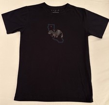 Tesla California Tshirt Small Black SS Elon Musk Electric Vehicle Y2K