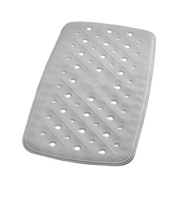 RIDDER Wanneneinlage Promo 36x71 cm grau Anti-Rutsch-Matte Gummimatte Badematte