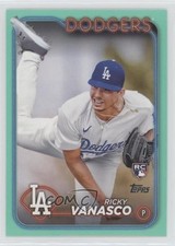 2024 Topps Update Aqua Ricky Vanasco #US38 13kb