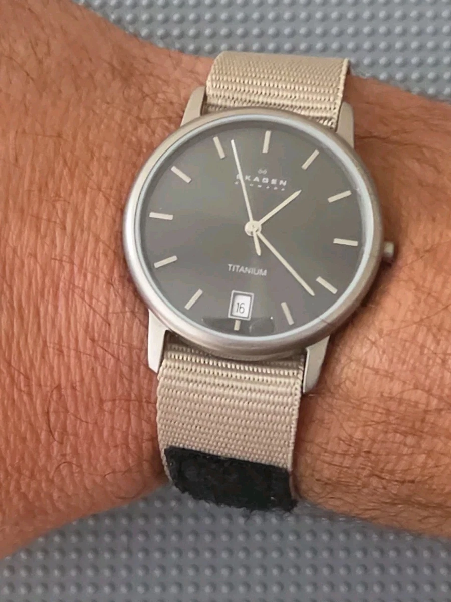 Skagen Analog Nylon Band Wristwatches for sale | eBay display picture 2