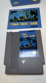 Milon's Secret Castle - Nintendo NES - Complete In Box CIB 