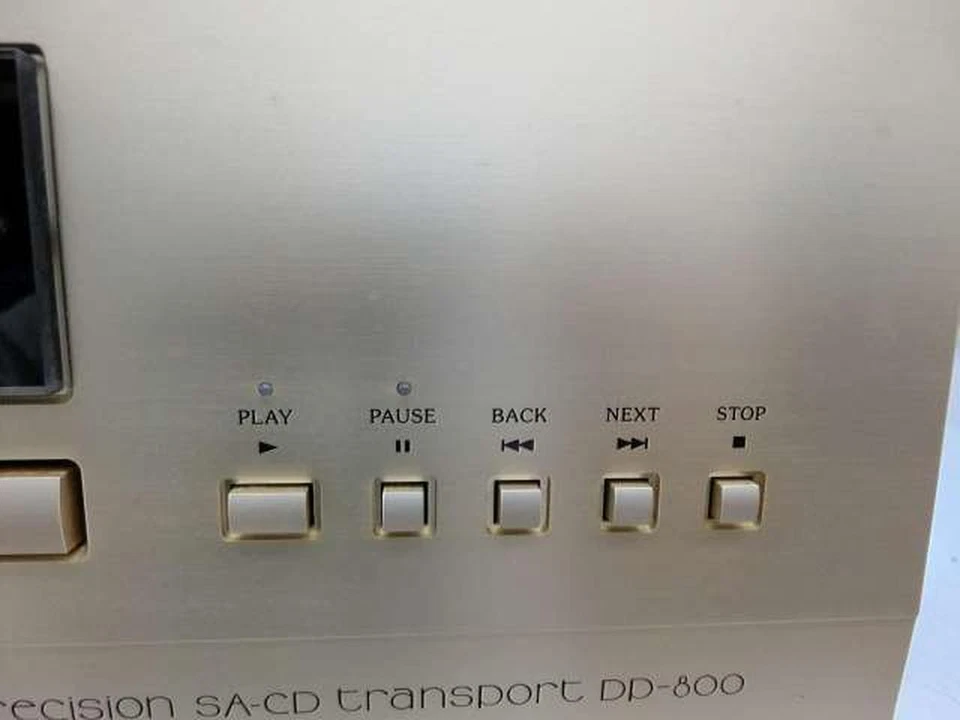 Reproductor de transporte SACD Accuphase DP-800 usado camioneta SACD de alta resolución reemplazo Foto 4 de 4