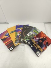 6 Nintendo 64 Original Instruction Manual Lot Duke Nukem, Cruisin' USA, Quake