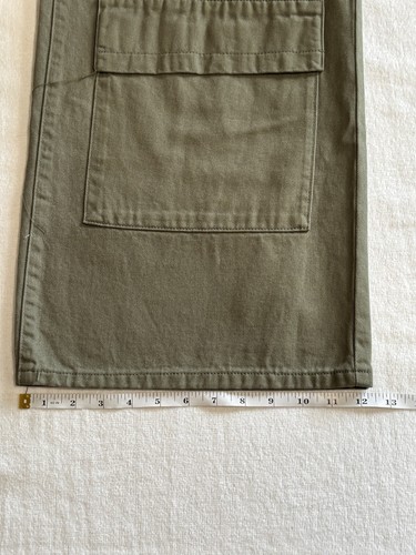 Forever 21 Green Cargo Pants Women’s Size M - Picture 7 of 13
