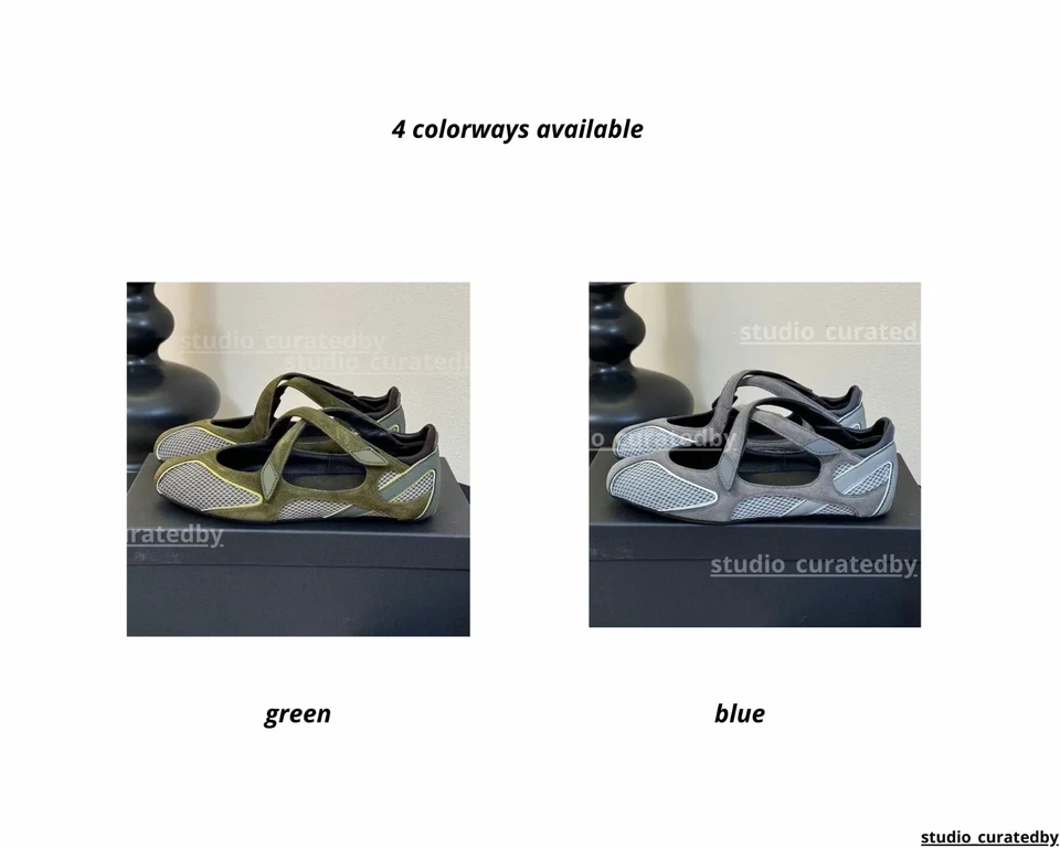 Attico Cross Strap, sneakers Ballet ShoesBa Mesh Breathable Sandals floor - Immagine 3 di 4