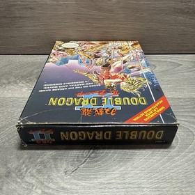Double Dragon II 2 The Revenge Nintendo NES CIB Box Manuale Testato Autentico
