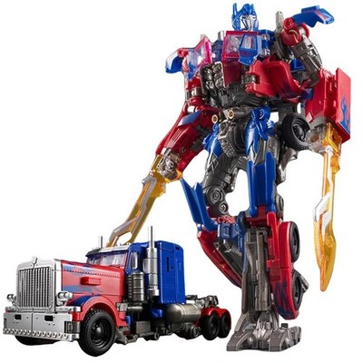 New Optimus Prime Transformer Robot Alloy Action Figure Truck Model Toy