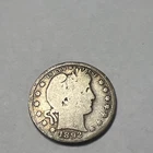 1892-S Barber Quarter - Ready to ship- 2196