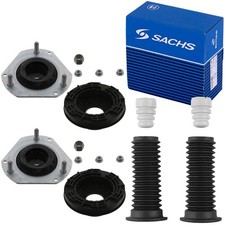 MONROE PROTECTION KIT+FEBI DOMLAGER VORDERACHSE passend für FORD FIESTA 6 + VAN