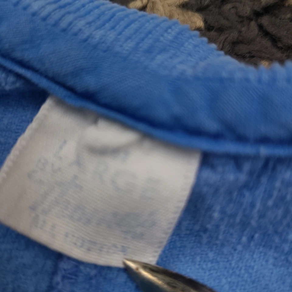 Jersey grande vintage Thomas Girls caniches con cremallera 100 % algodón cordero Foto 3 de 4