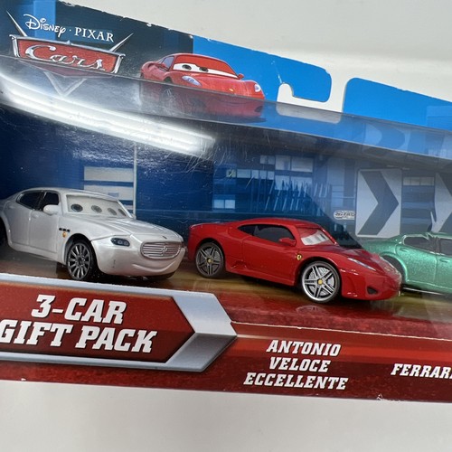 Disney Pixar Cars Lenticular Ferrari F430 Antonio Eccelente Costanzo Corsa Pack - Picture 3 of 9