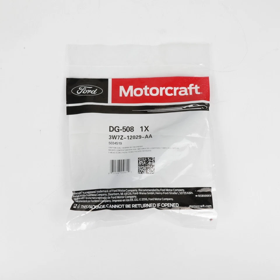8PCS DG508 &Spark Plug SP479 OEM Motorcraft Ignition Coil For Ford F150 4.6 5.4L Foto 3 de 4