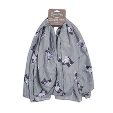 Sciarpa Border Collie Dog Lover - Sciarpa per tutto l'anno, materiale leggero,