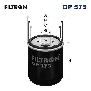FILTRON OP 575 Ölfilter für BRILLIANCE,CHERY,CHEVROLET,CITROËN,DEUTZ-FAHR,EUNOS,