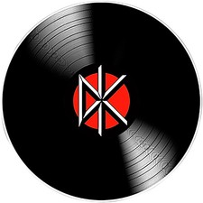 C D Visionary Dead Kennedys DK Record Sticker