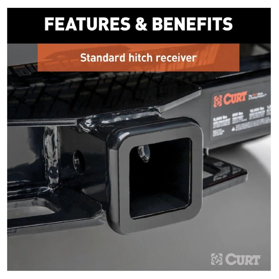 Curt Class 3 Trailer Hitch for Toyota Venza 13356 - Imagem 3 de 4