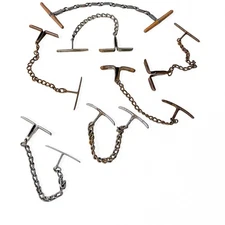 Lot of 7 Excellent Vintage Chain Twisters not Handcuffs