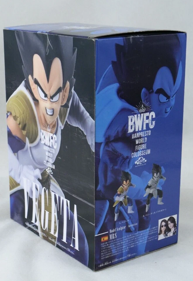 Dragon Ball Z Bwfc World Figura Colosseum 2 Vol. 6 PVC Figura Vegeta Japón Norma - Imagen 2 de 4