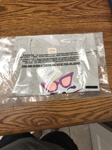 Gymboree Girl Shirt Top Tank Cat glitter Summer size XS 4 - Picture 2 of 5