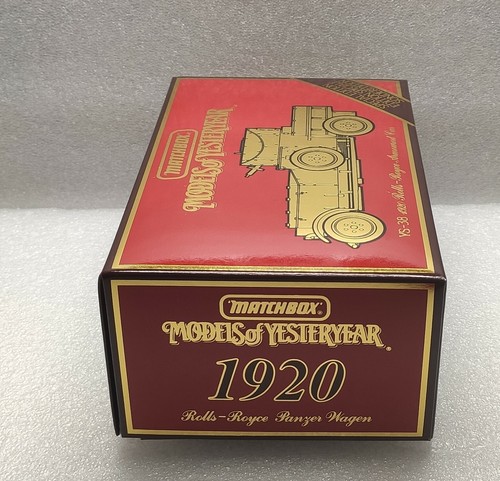 Matchbox YS-38 1920 Rolls-Royce Armoured Car mit OVP neu unbespielt - Bild 7 von 10