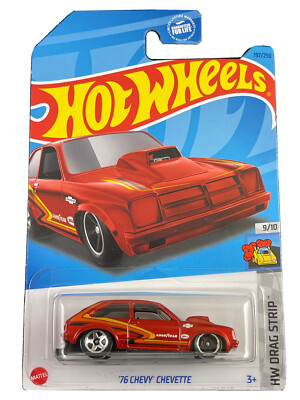 Hot Wheels 2023 HW Drag Strip 9/10 Red '76 Chevy Chevette