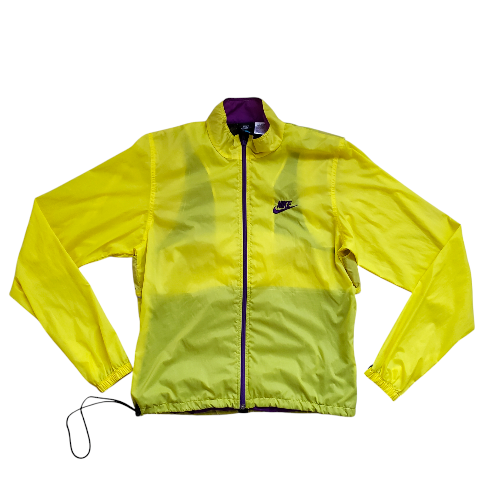 SACAI X NIKE Giacca a vento vintage Nike ACG uomo media giallo fluo escursionismo anni 90