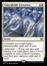 x1 Unbreakable Formation R MTG Commander: March of the Machine M/NM, English