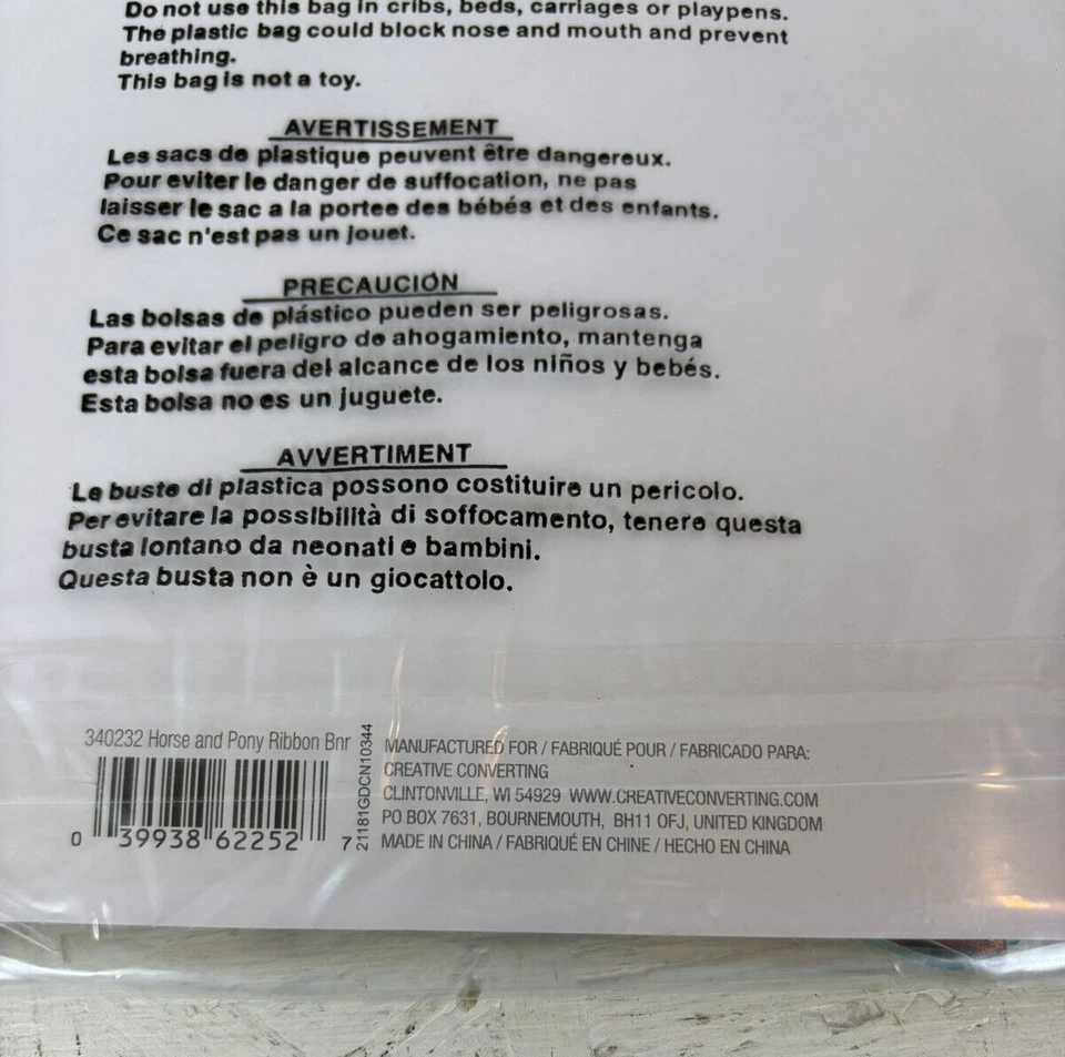 New Horse and Pony Birthday Party Centerpiece Table Cover  Banner Cupcake Topper - Image 3 of 4