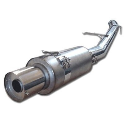 HKS 3108-RT001 Titanium Racing Muffler Exhaust For 93-98 Toyota Supra Turbo