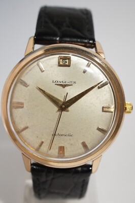 LONGINES AUTOMATIQUE, DATE A MIDI, calibre 341, 1962