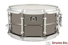 Ludwig Universal Series 07"x13" Black Brass Snare Drum Chrome Hardware LU0713C