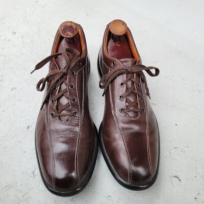 TOD'S Mens Brown Leather Walking Trainers sz 11 US / 10 TODS
