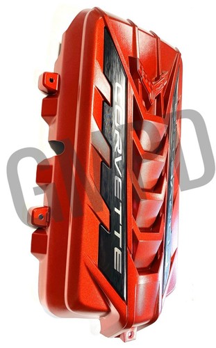 2020-2025 Chevrolet Corvette C8 Engine Cover in Edge Red GM NEW OEM 12697368 - Picture 3 of 7