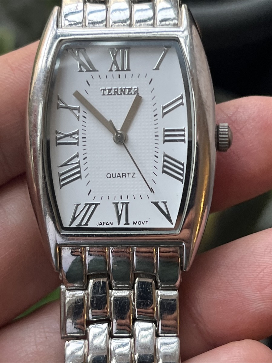 Bijoux Terner Men's Watch White Face K-9828 G Stainless