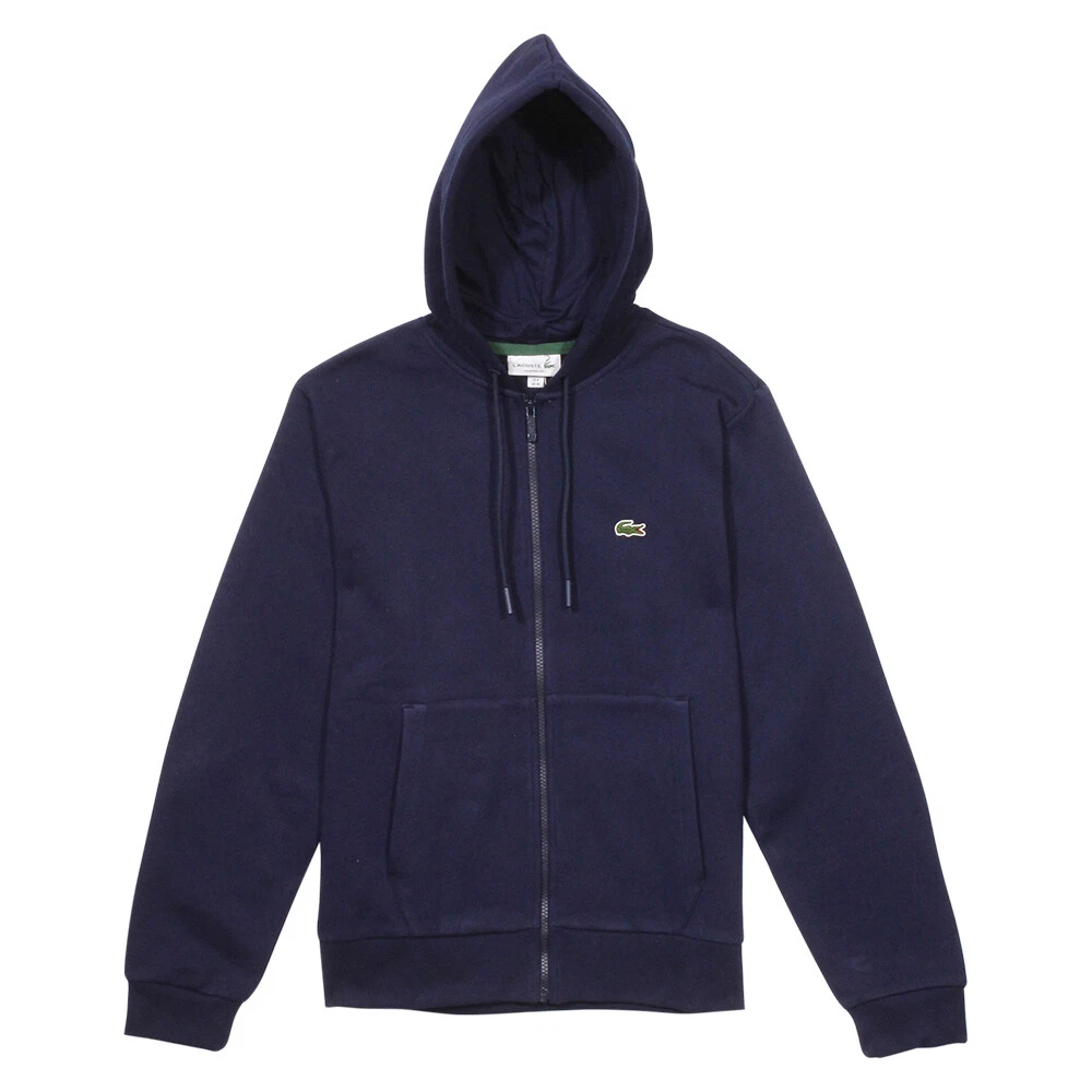 Lacoste men's sport full zip fleece sweatshirt 2025