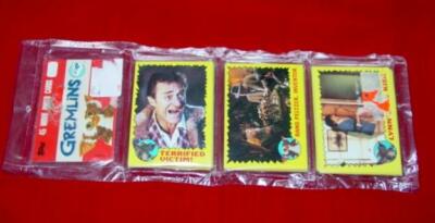 1984 Topps Rack Pack - Gremlins - 45 Movie Photo Cards