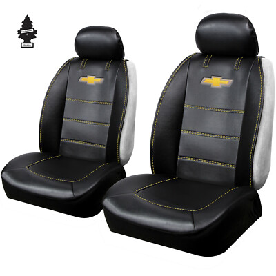 Chevy Seat Covers Chevy Bowtie Synthetic Leather Seat Covers – 2 - Foto 11