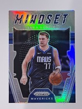 2021-22 Panini Prizm Luka Doncic #4 Mindset Silver Prizm 