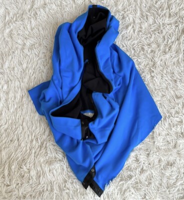 Lululemon Vinyasa Scarf *Rulu Reversible Cornflower/Black