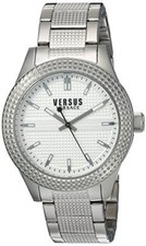 Versus by Versace Women's SOJ070015 Bayside Analog Display Quartz Silver Watch