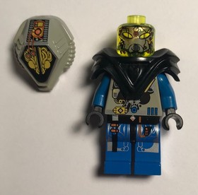 LEGO UFO Zotaxian Blue Officer Space Alien minifigure sp042 Sets: 6975 6900 6999