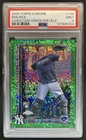 2025 Topps Chrome Ben Rice Image Variation RC Green Speckle Refractor #/99 PSA 9