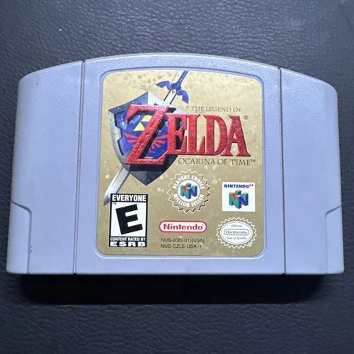 Zelda Ocarina of Time N64 Authentic, Tested - Nintendo 64
