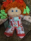 Cabbage Patch Kid With Red Hair And Blue Eyes,  Adorable!