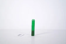 A Green Quartz Stone Tube Pendant