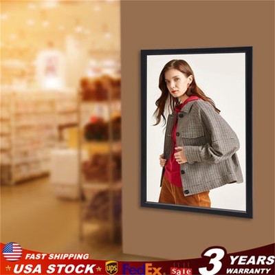 LED Light Box Movie Poster Display 24''x36'' Advertising Frame Store Wall Mount US